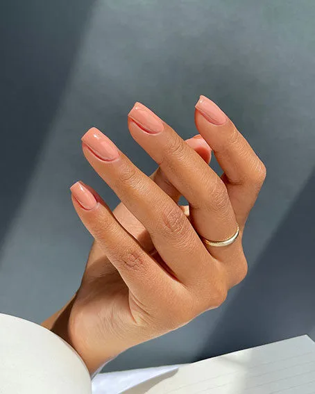 BIAB nails at Queen B Luxury Nail and Beauty Lounge in South Croydon