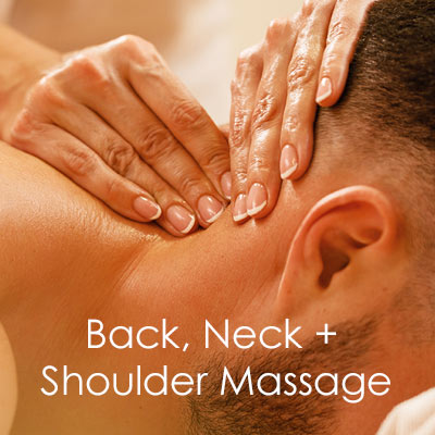 Back, neck and shoulder massage in South Croydon at Queen B