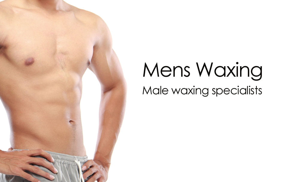 Male intim waxing