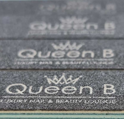 Queen B Nail Files close up